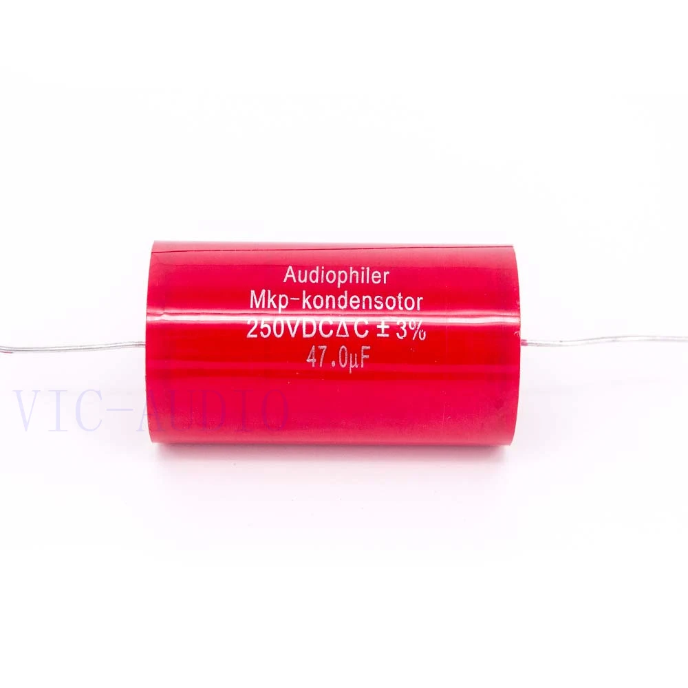 Конденсатор Audiophiler Mkp конденсатор с алюминиевой крышкой 47 (Европа) мкФ 250V