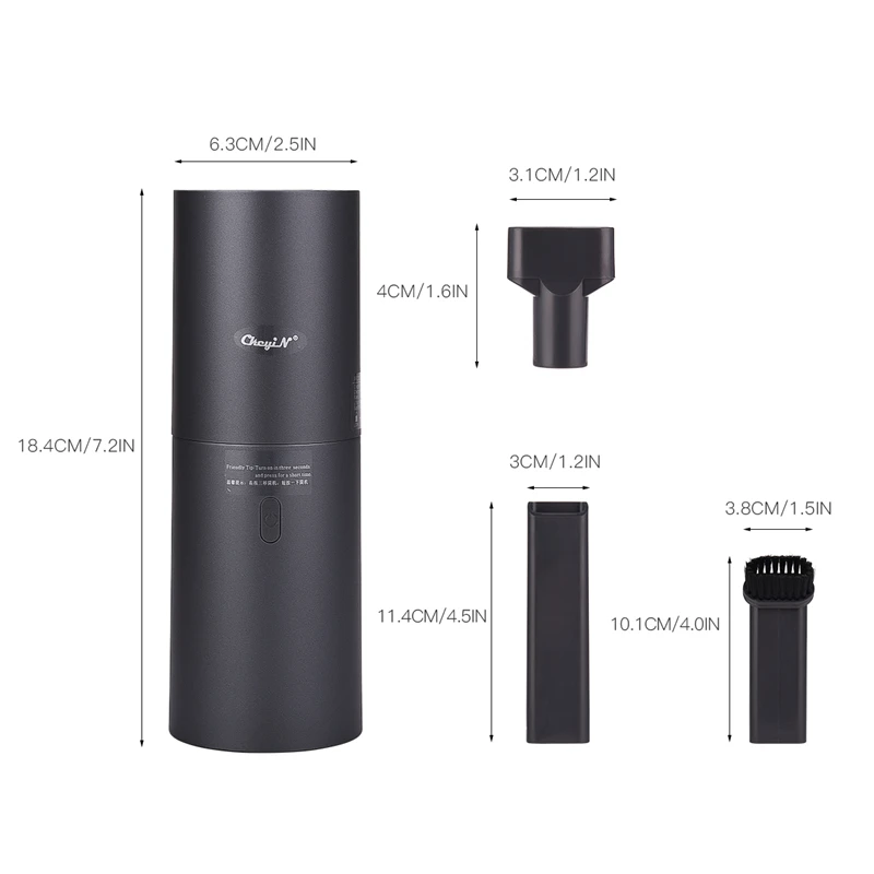 Беспроводной ручной автомобильный пылесос USB Перезаряжаемый беспроводной мини