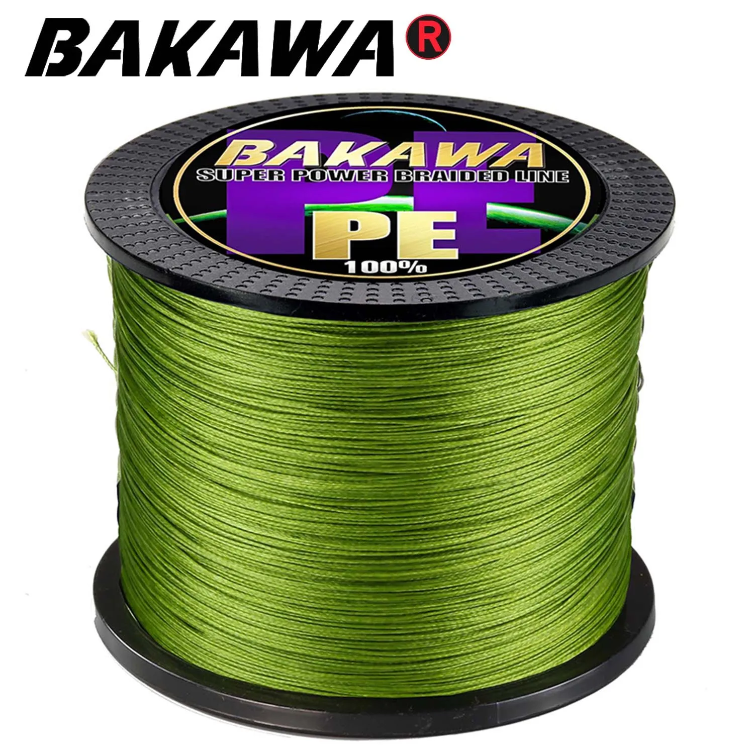 

BAKAWA Multifilament Braided Fishing Line 4 Strands 300M 500M 1000M Smooth Carp Japanese PE Wire Deep Sea Accessories Tackle