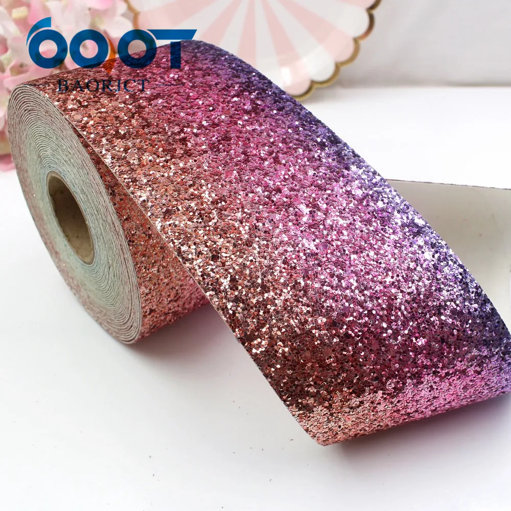 _ 2 ярда 3 ''градиентная блестящая грубая Блестящая лента Blingbling мягкая ткань