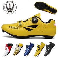 outdoor breathable mtb cycling shoes self locking bicycle spd cleat shoes professional racing sneakers men road bike sport shoes