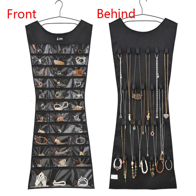 Переносной органайзер для ювелирных изделий ожерелье браслет кольцо серьги