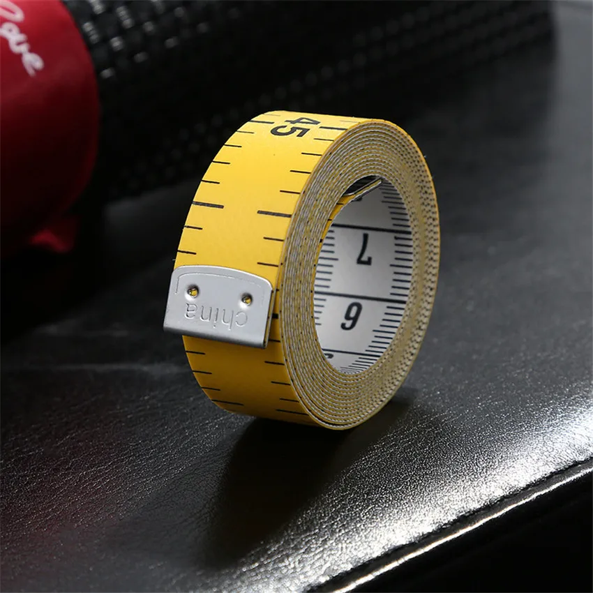 

1.5m Color Sewing Double Scale Ruler Soft Tape Measure Household Sewing Tailor Rulers Clothes Waist Measuring Ruler Tools Tapes