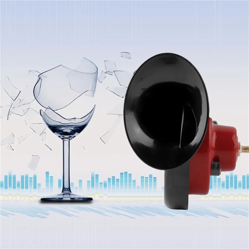 

48w 12*8.7*6.5cm Universal 12v Motorcycle Horn 110db High Quality, Durable And Waterproof Snail-shaped Horn Electric Motorcycle