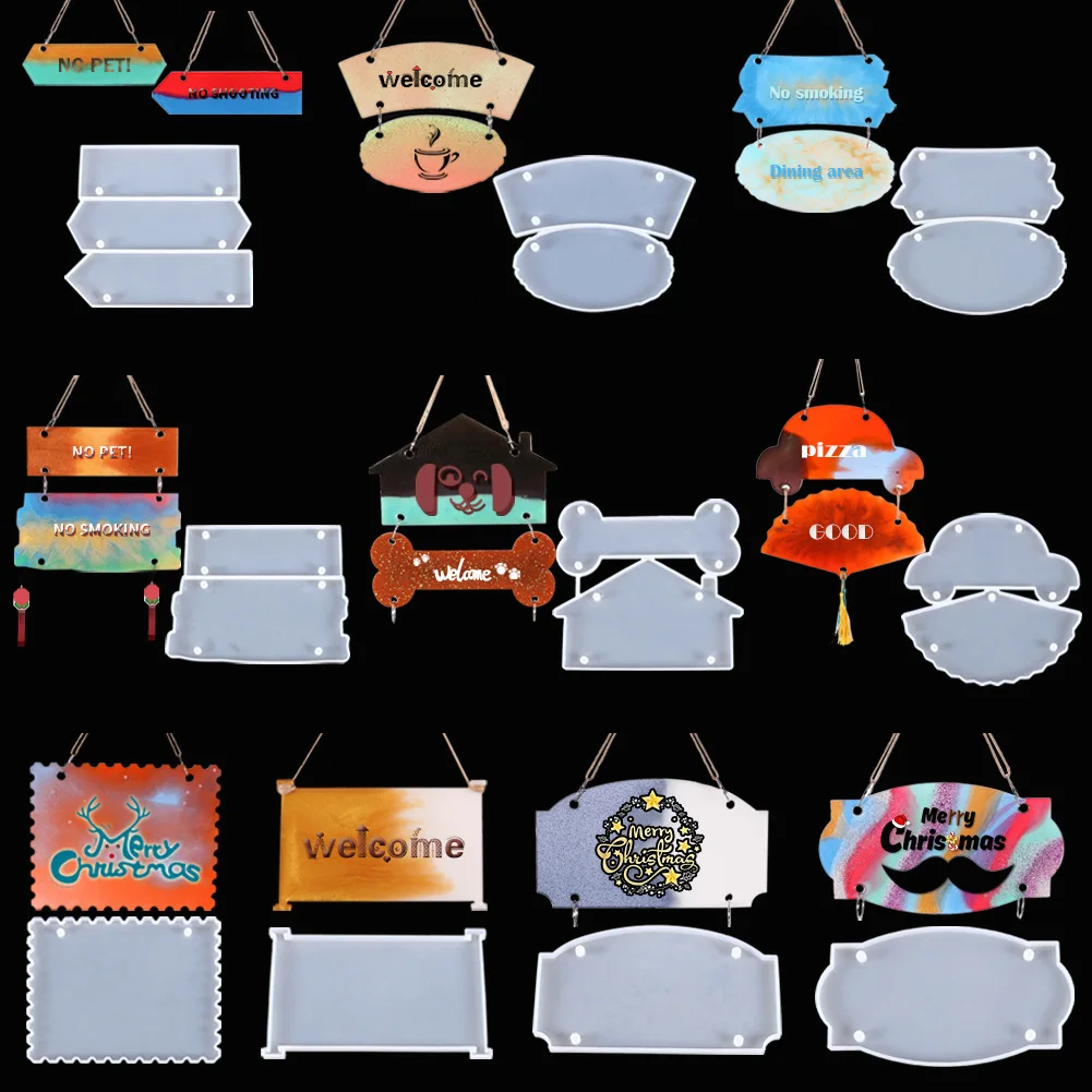 

Сделай Сам кристалл эпоксидная смола дверная пластина силиконовая форма для списка прямоугольный ромб кристалл эпоксидный знак силиконов...