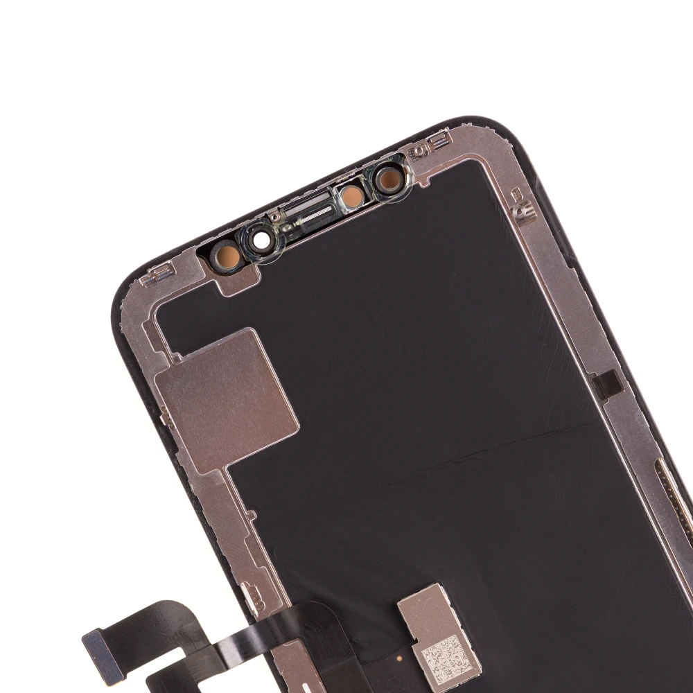 Pantalla OLED y montaje de digitalizador de pantalla t&aacute;ctil, reemplazo de marco para Apple iPhone X, negro, OEM usado-4