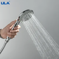 ula high pressure handheld shower head multi mode adjustable bath shower jets removable filter water saving