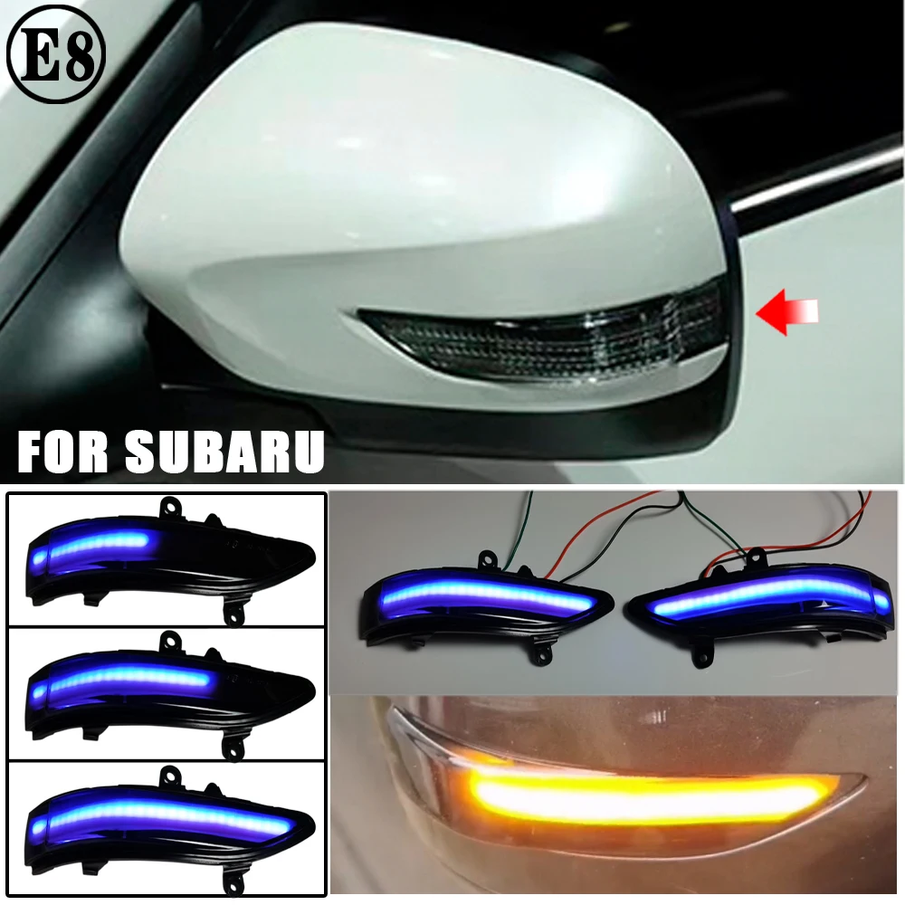 

LED Dynamic Blinker Side Mirror Turn Signal Light Lamp Hot Sale For Subaru Forester Outback Legacy Tribeca Impreza Wrx Sti Sedan