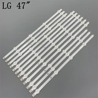 kit 12pcsnew perfect replacement led backlight strip for lg 47ln 47la lc470due 6916l 1174a 1175a 1176a 1177a 1259a 1260a 1261a