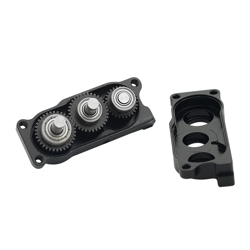 

Front Motor Transmission Prefixal Gearbox Transfer Case for 1/10 RC Crawler Car Axial SCX10 & SCX10 II Parts