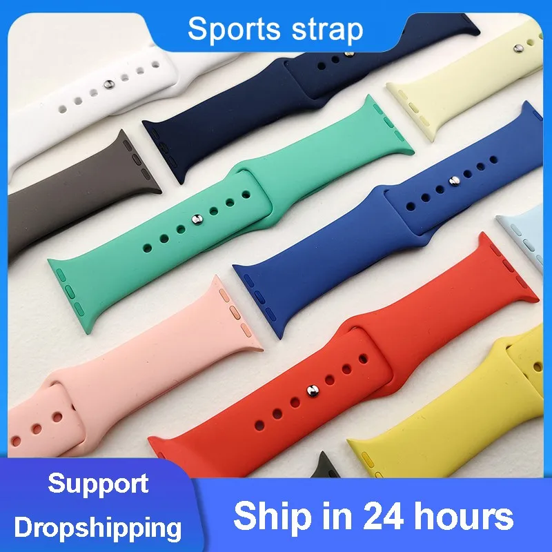 

Apple Watch Bracelet Compatible with 42mm / 44mm Silicone Watches