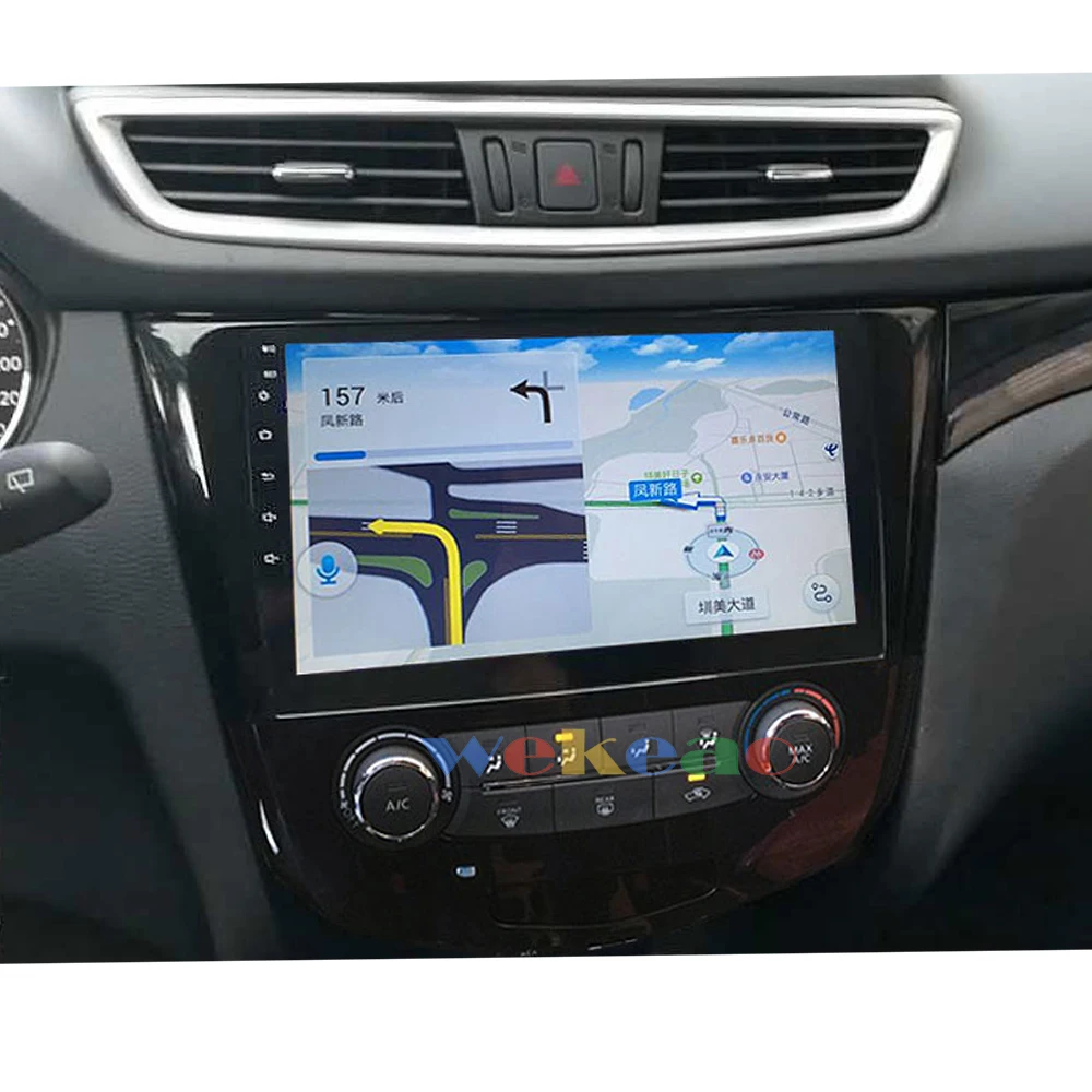 

Wekeao Touch Screen 10.1'' 1 Din Android 9.0 Car Dvd Multimedia Player For Nissan Qashqai X-Trail Car Radio GPS Navigation 2013+