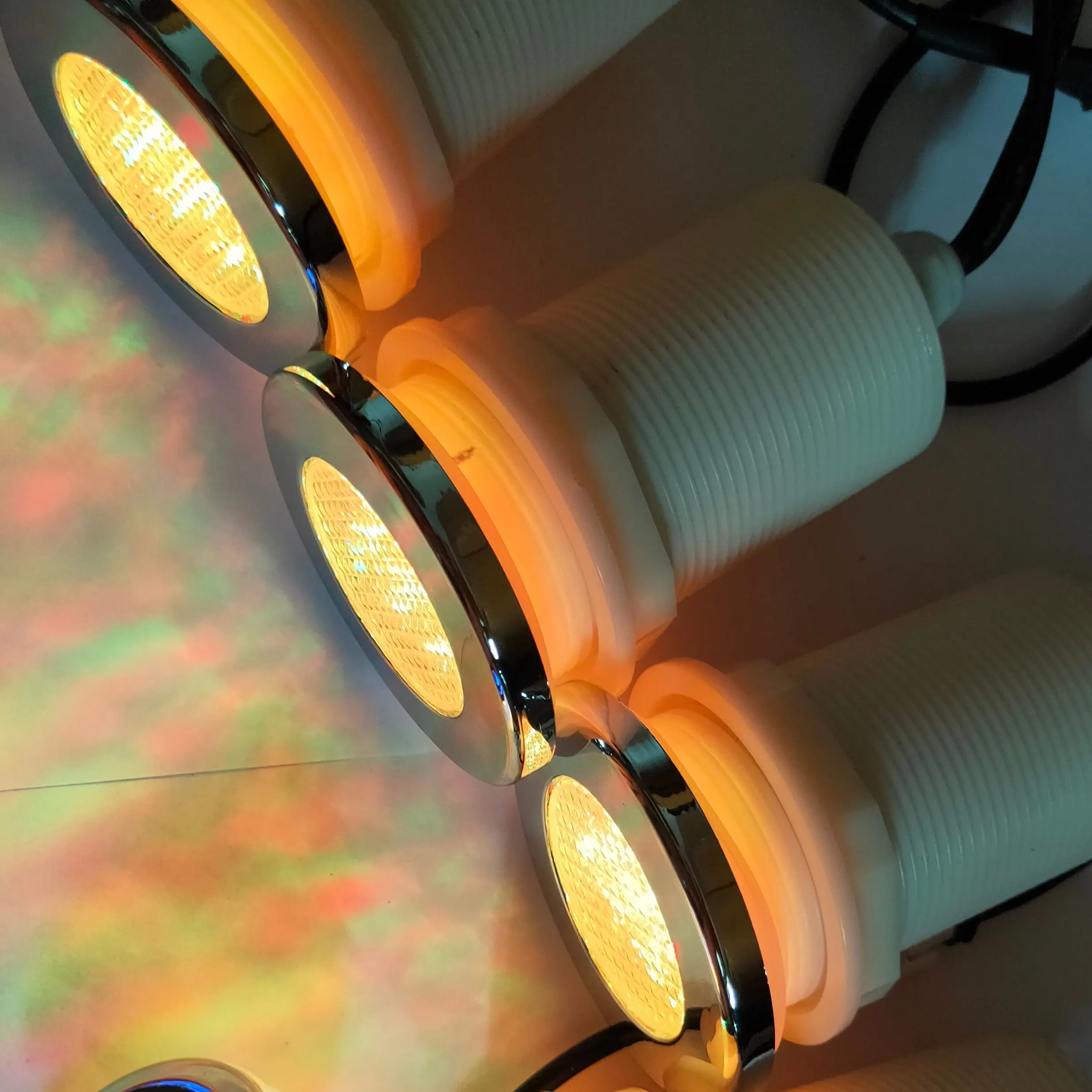 3 шт х 1 Вт водонепроницаемый изменение цвета RGB светодиодный подводный освещение