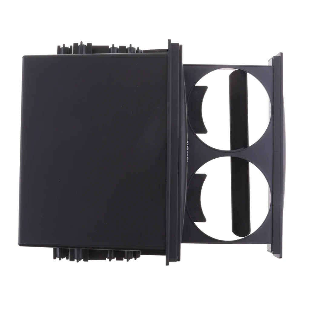 

Универсальный автомобильный держатель для стаканов, двойная Din магнитола, бокс для хранения напитков и коробка для хранения