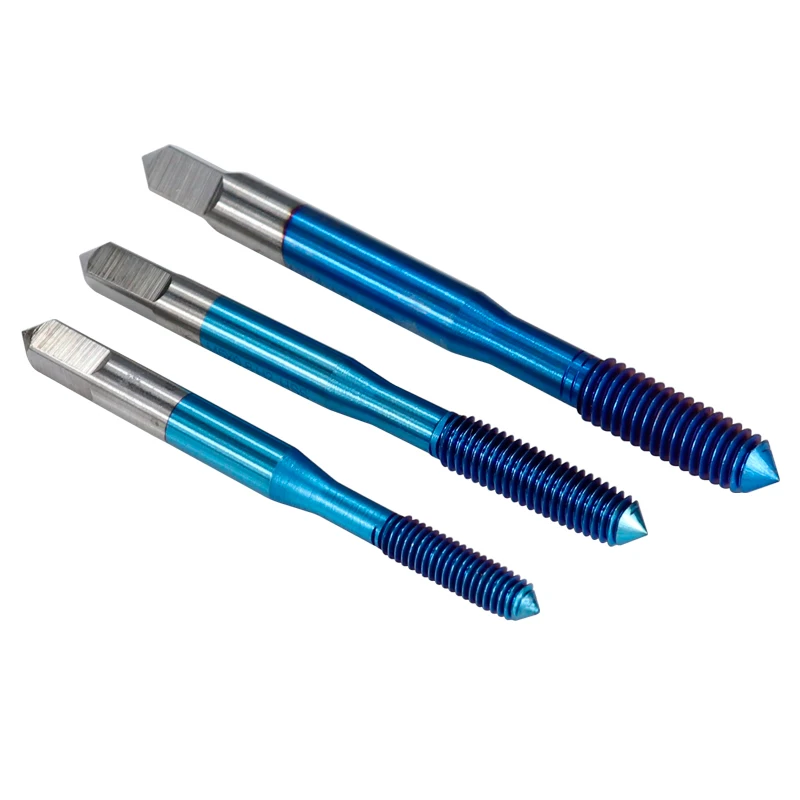 Hampton M2-M12 Nano Blue покрытием резьбы крана из быстрорежущей стали с Fluteless формируя
