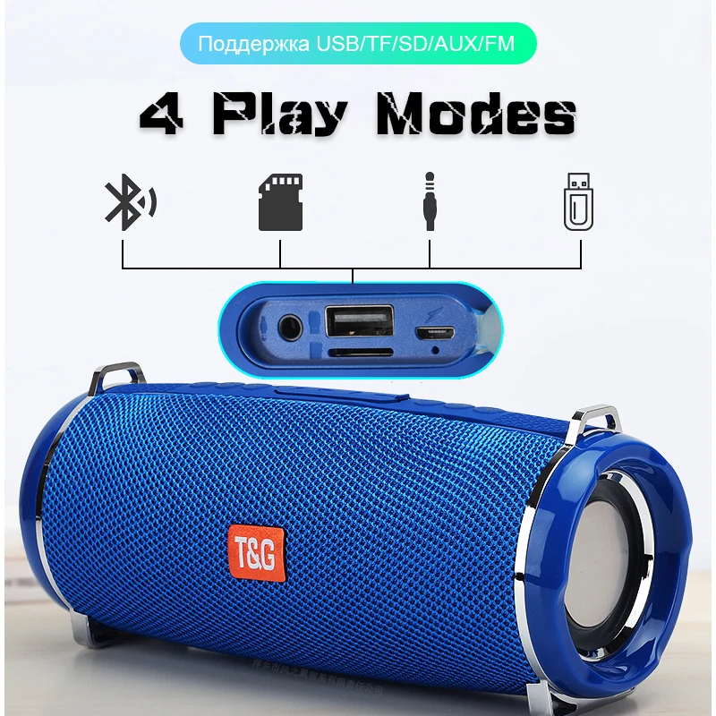 Светодиодный Bluetooth динамик портативный беспроводной громкий звуковая система