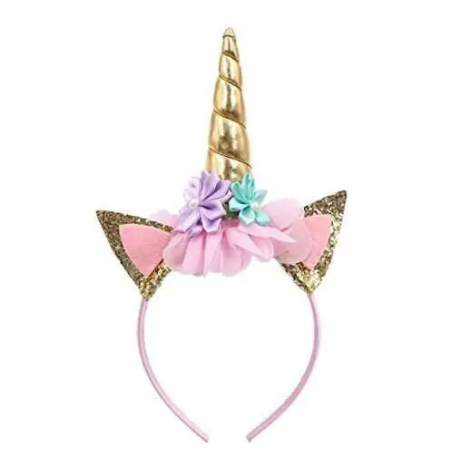 Милое причудливое розовое платье принцессы с единорогом для девочек на день