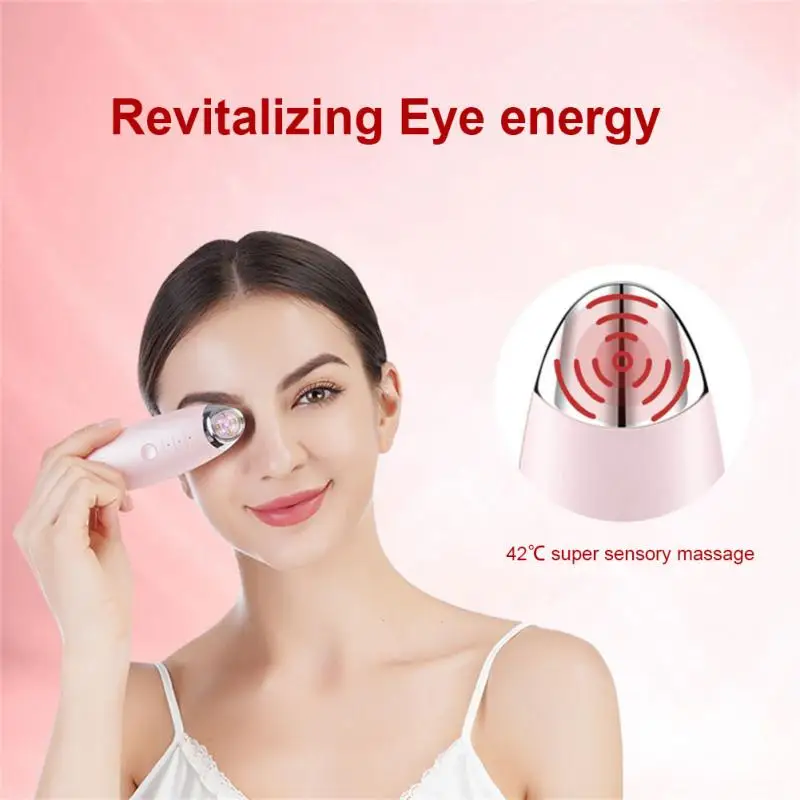 

Electric Eye Massager Anti Wrinkle Eye Massage Eliminates Bags And Dark Circles Eye Care EMS Radio Frequency Massage Pen TSLM1