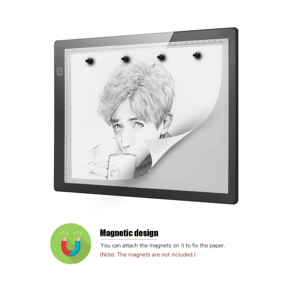 Портативный магнитный лайтбокс A3/ A4 панель со светодиодсветодиодный