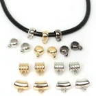 Акриловый зажим для бисера CCB, с большим отверстием, застежка для подвесок, крючки, разделительные бусины для изготовления ювелирных изделий, принадлежности для рукоделия, 50150 шт.