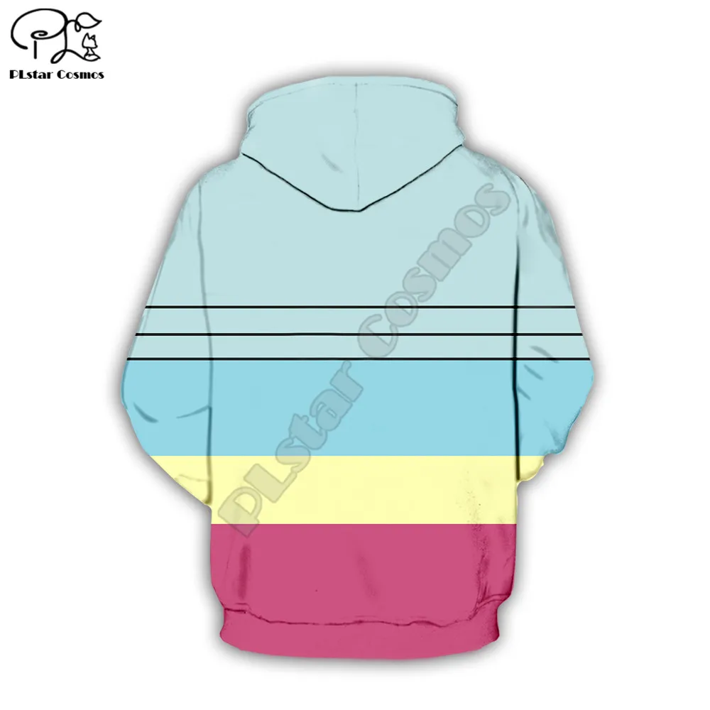 

Fashion hoodies 3D printed Blue anime Sweatshirt Hoodie Harajuku Autumn Streetwear women foe men Casual Tracksuit style