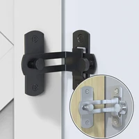 1pc stainless steel barn door lock latch lock handle texture country decor rustic american ornamentbarn door kit