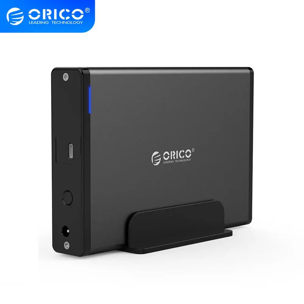 Внешний жесткий диск ORICO 3 5 дюйма с разъемом типа поддержка USB3.1 Gen1 ТБ 100 см type C