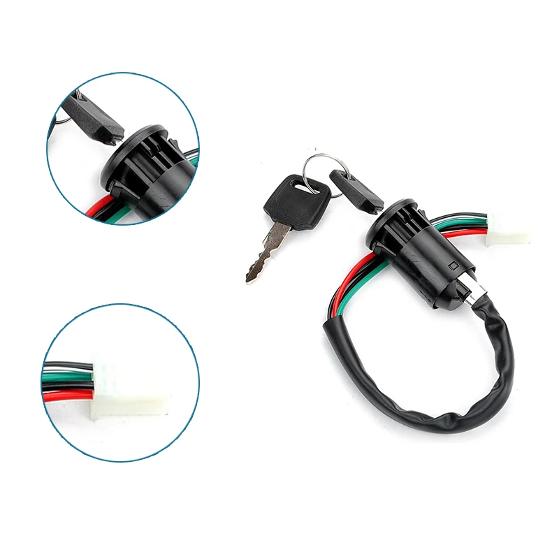 TIOODRE мотоциклетное зажигание мотоцикла переключатель Электрический дверной