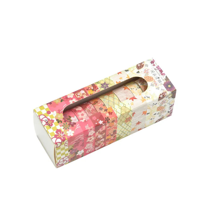 10 рулонов/набор васи лента клейкая маскирующая васитапы kawaii Наклейки papeleria милые