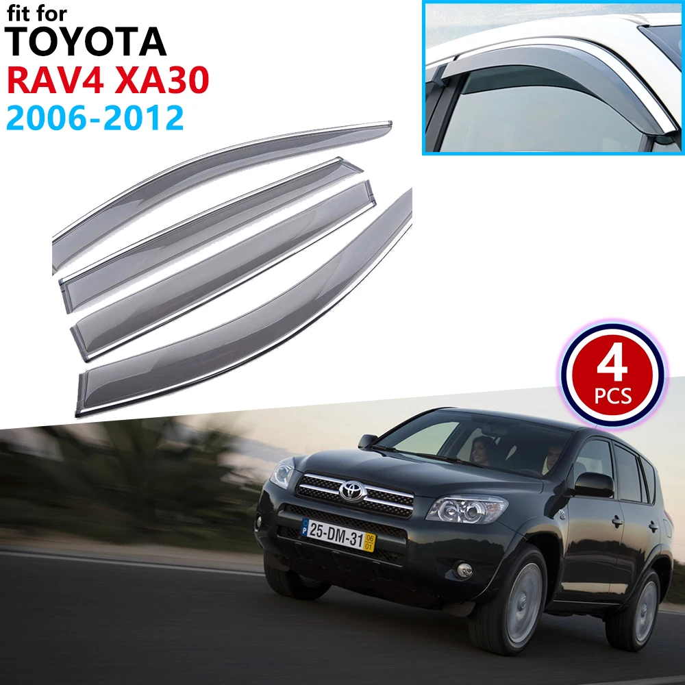 Для Toyota RAV4 XA30 2006 2007 2008 2009 2010 2011 2012 оконный козырек вентиляционные навесы защита от