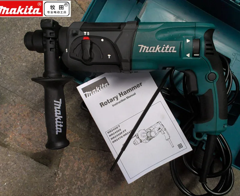220 240 в Makita HR2470F вращающийся молоток stonecutter 780 Вт SDS Plus eplace to HR2470 HR2470CAP HR2470FT