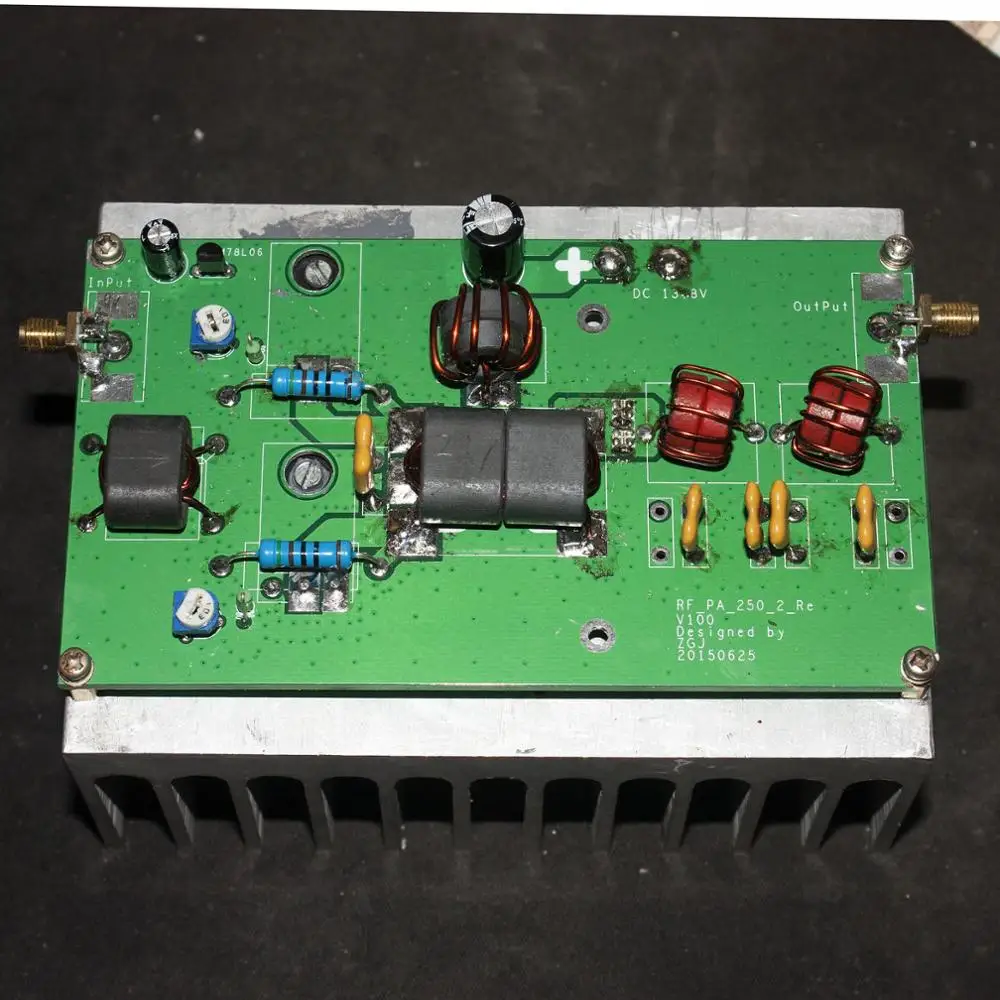 100W Linear High Frequency HF RF Power Amplifier with Low Pass Filter for Wireless Transmission Kits H234 | Электроника