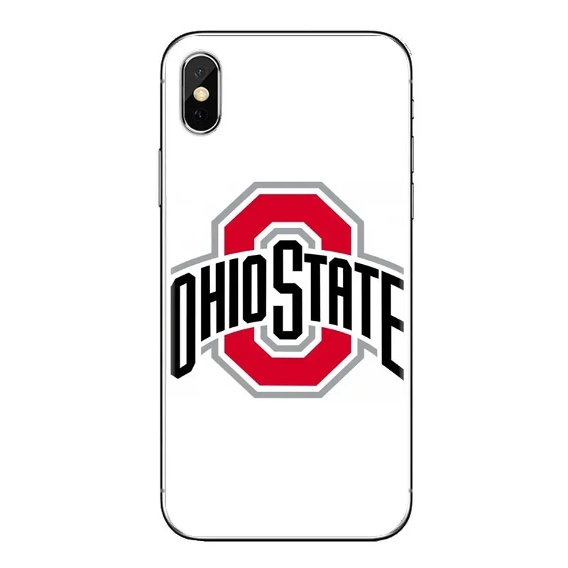 OHIO STATE BUCKEYES Silicone Phone Skin Case For Huawei Honor 7X V10 6C V9 6A Play 9 Mate 10 Pro Y7 Y5 P8 P10 Lite Plus GR5 2017 |