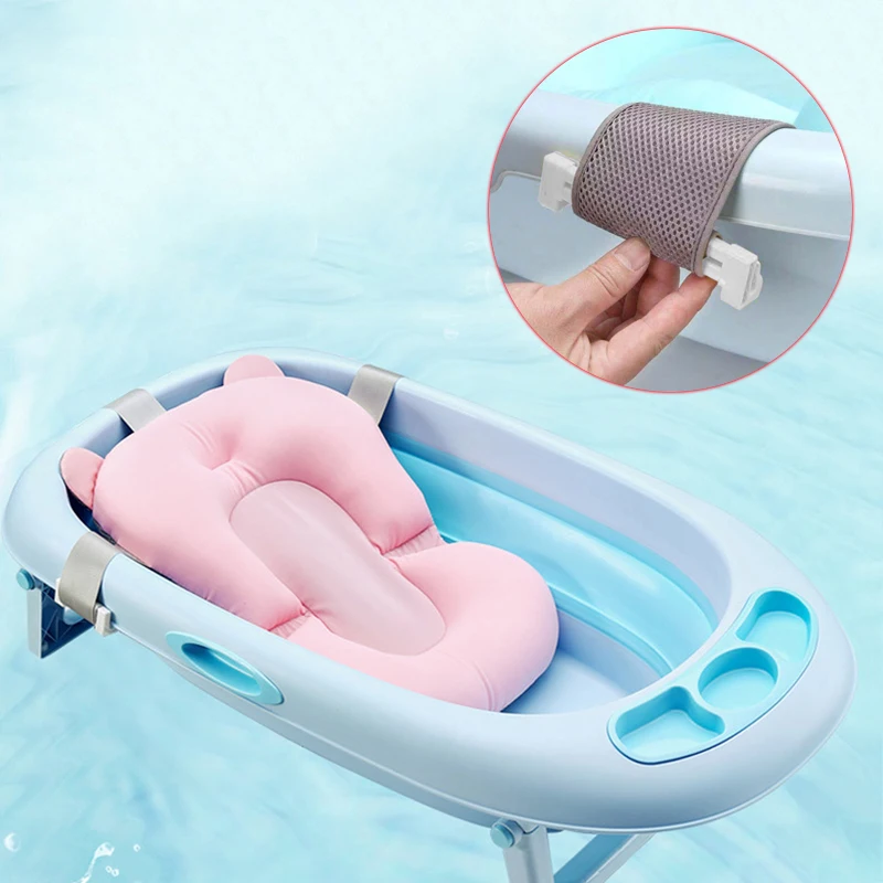 Поддерживающий коврик для детского сиденья ванны Складной Коврик и стул подушка