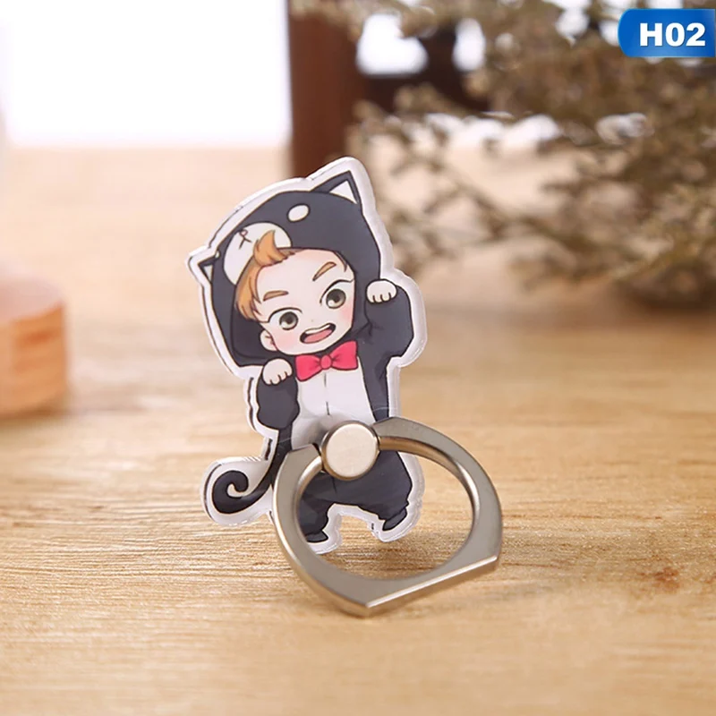 EXO Bay Xian Pu Canlie Zhang Yixing Wu Shixun мобильный телефон кольцо кронштейн для IPhone6s 7 8p X XR XS Max