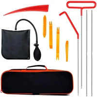 gtbl full professional automotive tool kit with long reach grabber with air wedge bag pump non marring wedge for car