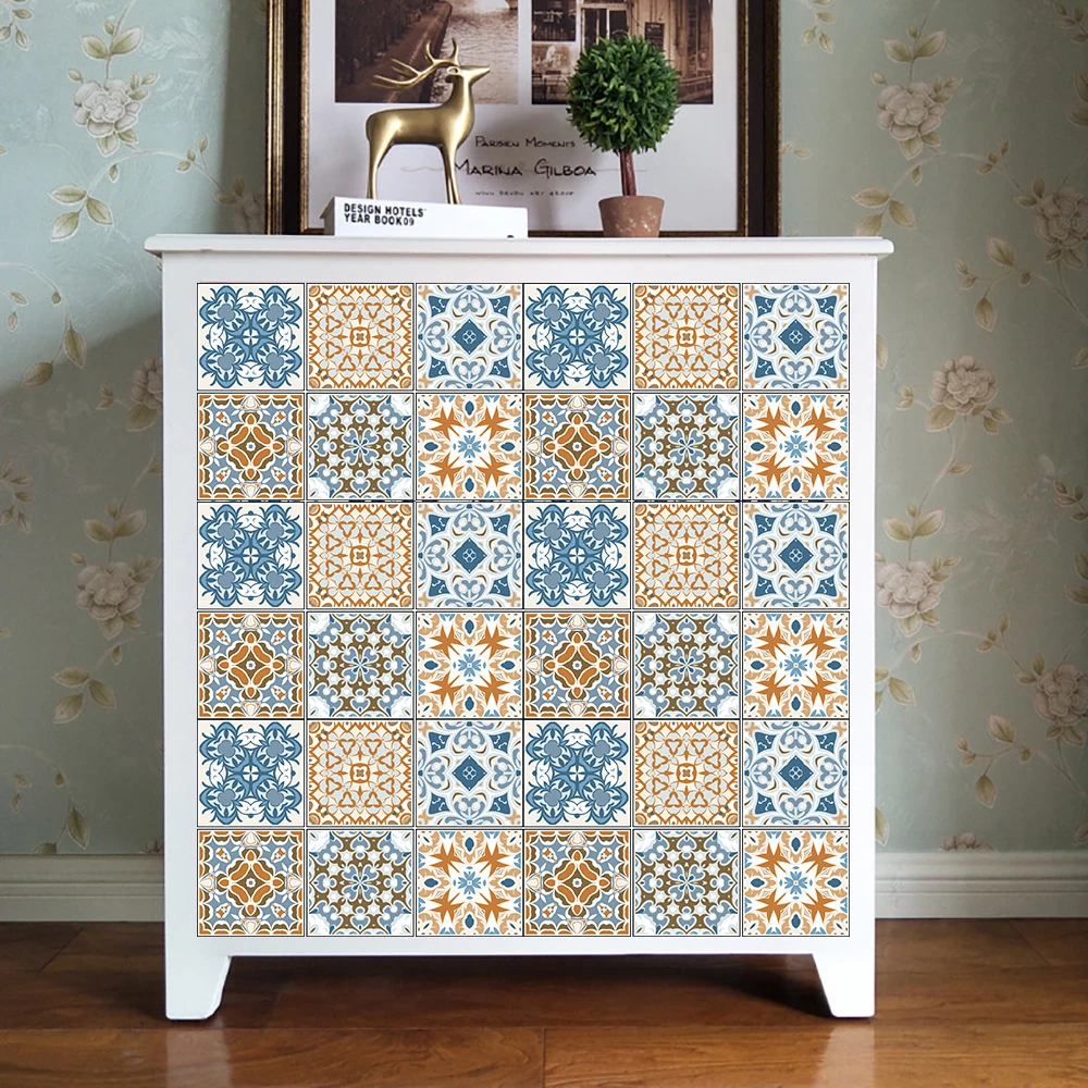 Простые наклейки на стену в стиле Monaco для кухни и ванной комнаты Наклейки стены с