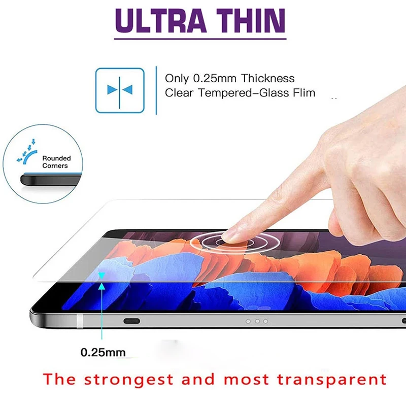 tempered glass for samsung tab s7 plus 12 4 2020 t970 screen protector for samsung galaxy tab s7 12 4 sm t970 t975 t976 free global shipping