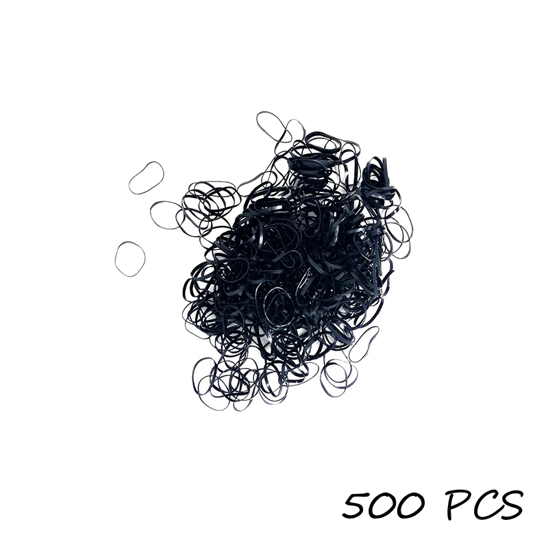 Резинки для волос Разноцветные девочек Одноразовые эластичные резинки Детские