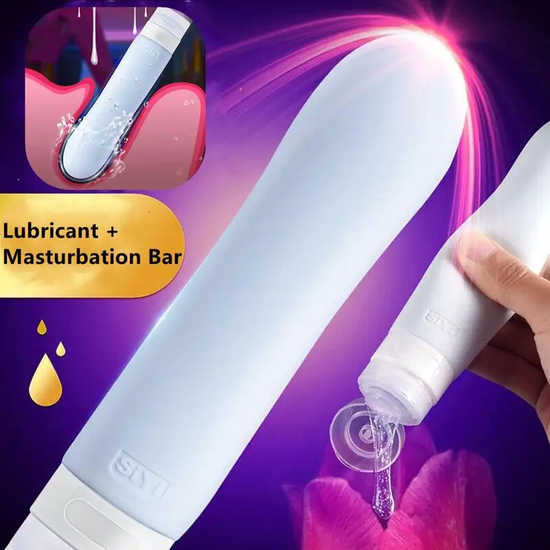 Женский мастурбатор. Смазка 2 в 1 бриллиантовая смазка для тела - Цена: 1255.63