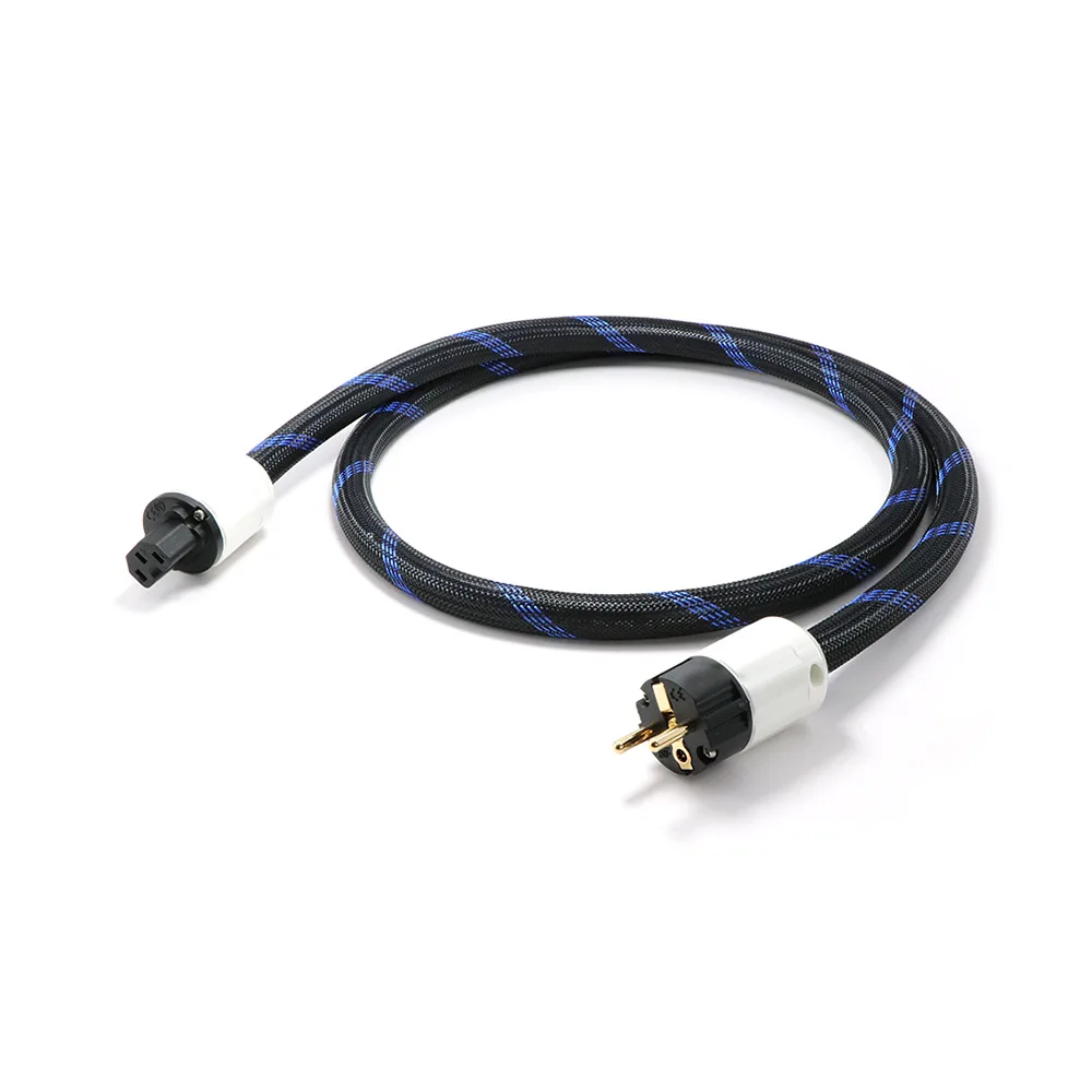 Штука FP 314Ag Hifi аудио OFC посеребренный шнур питания кабель hifi аудиофил AC EU/US