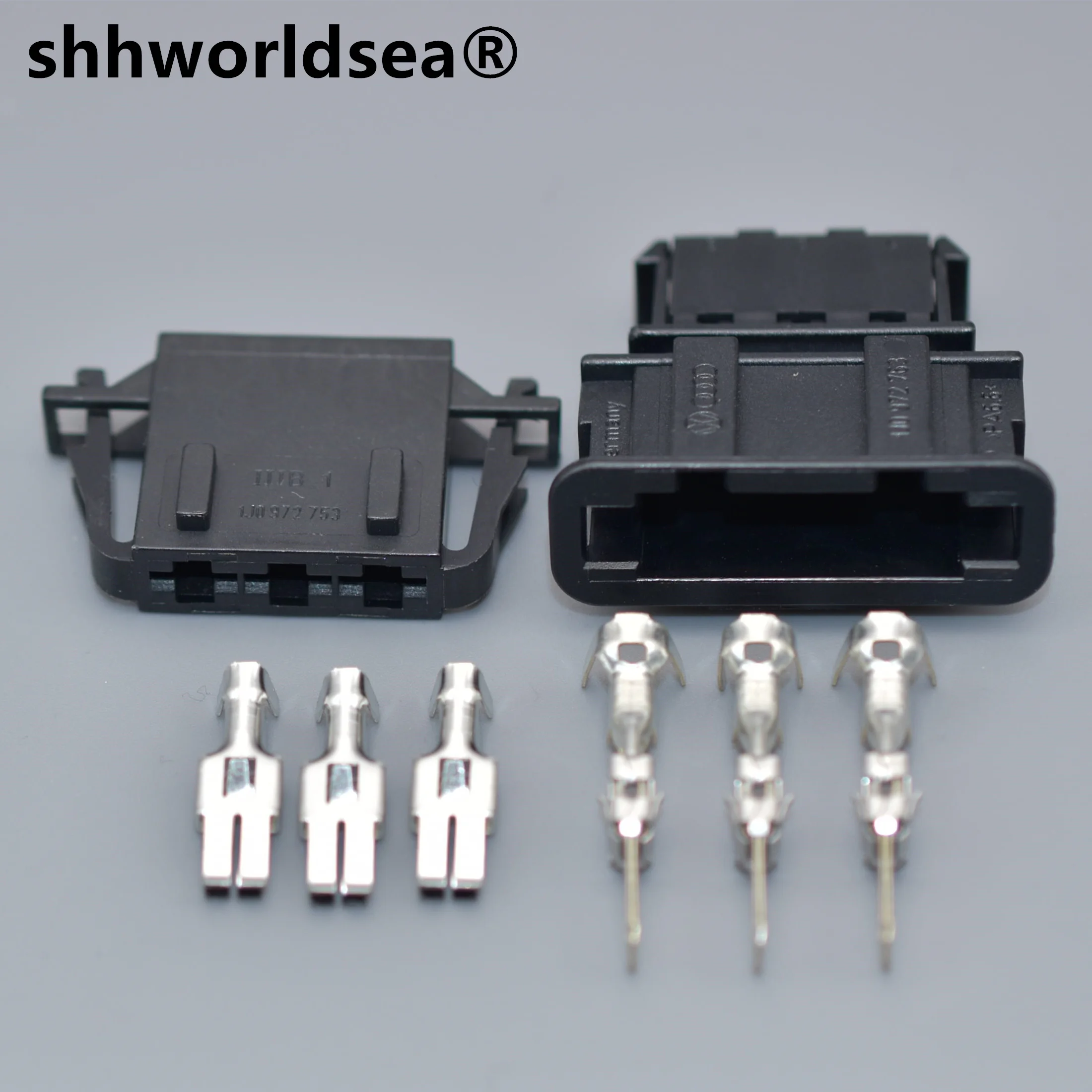 

Shhworldsea 3-контактный 1J0972763 автомобильный нагреватель нагнетателя для VW Tiguan Sagitar Magotan 1J0972753 6,3 серия автомобильный проводной разъем