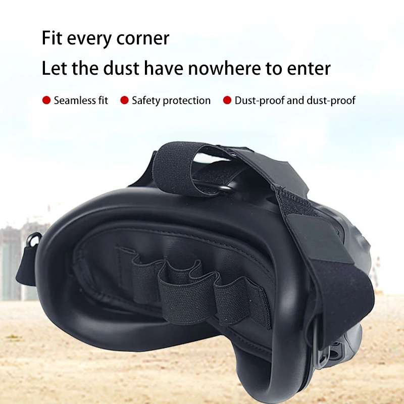 

for DJI FPV Goggles V2 Dust Protective Pad Integrated Antenna Charging Cable Data Cable Storage Pad Drone Accessories