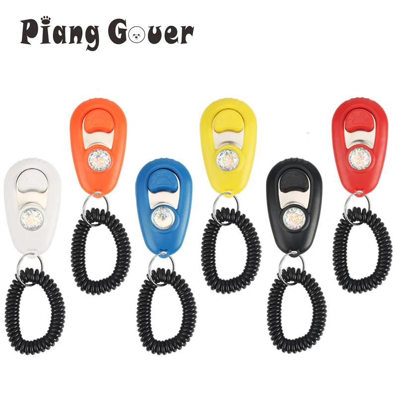 2 шт. тренировочный кликер для собак домашних животных клик кошек и звуковой
