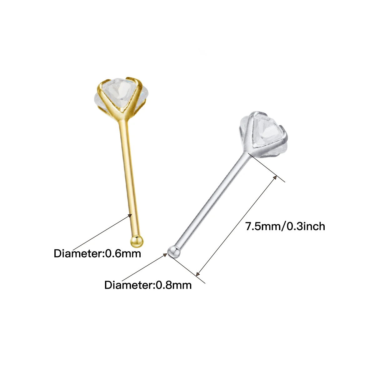 пирсинг в нос кольцо серебро 925 бижутерия для женщин серьги пирсинга Кольцо носа