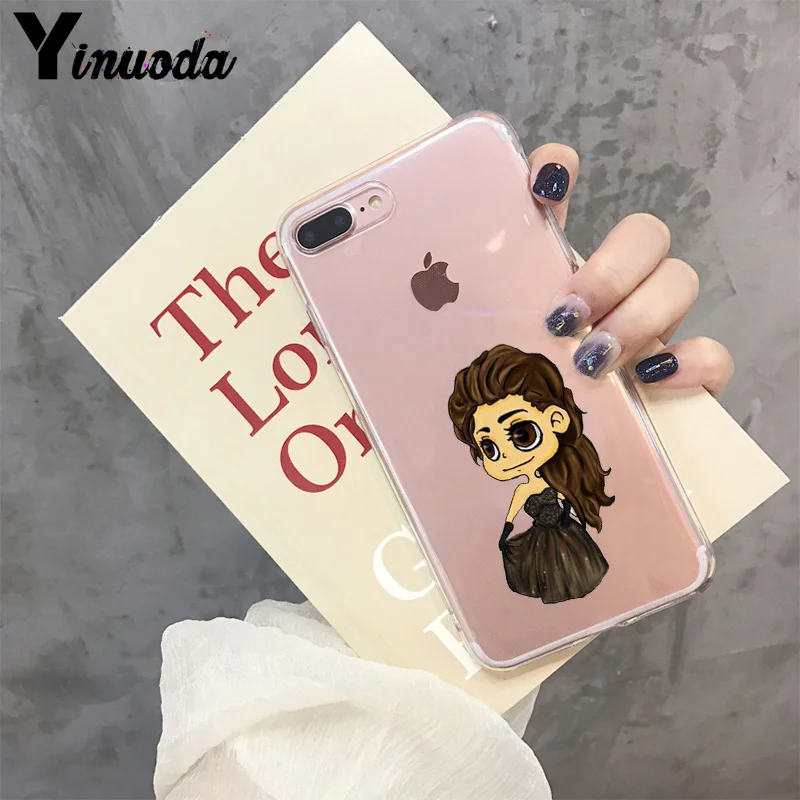 

Yinuoda The Vampire Diaries Stefan Damon Salvatore Cell Phone Case for Apple iPhone 8 7 6 6S Plus X XS MAX 5 5S SE XR Cellphones