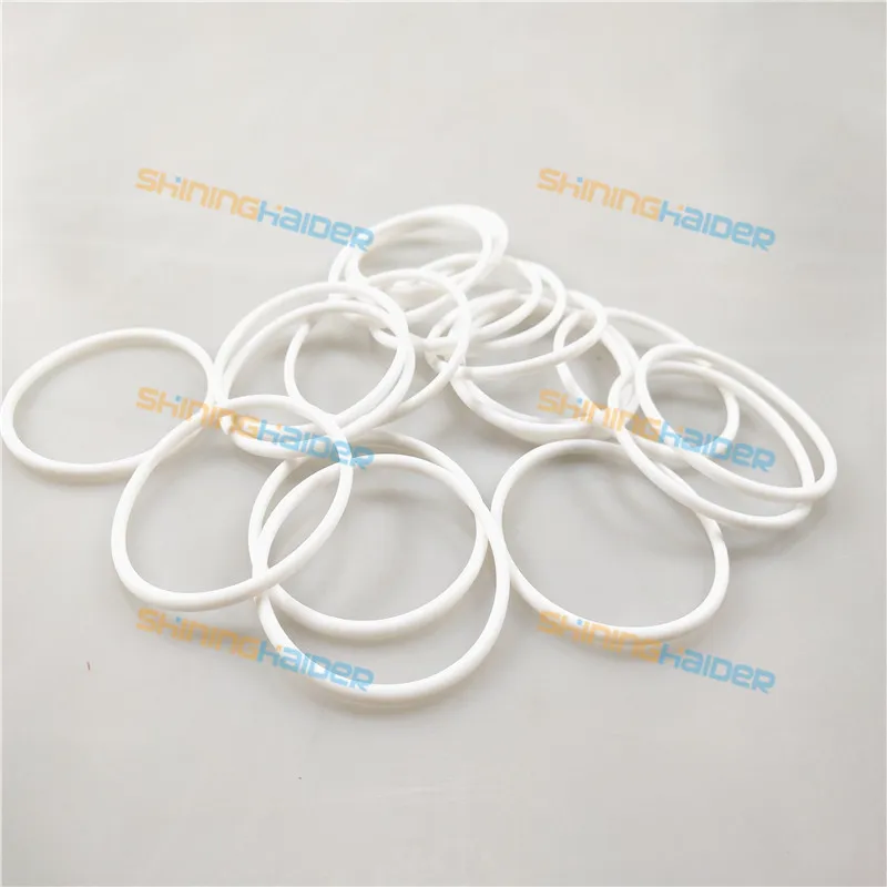 Заказной белый цвет PTFE уплотнительное кольцо плоский PTFE прокладка ...