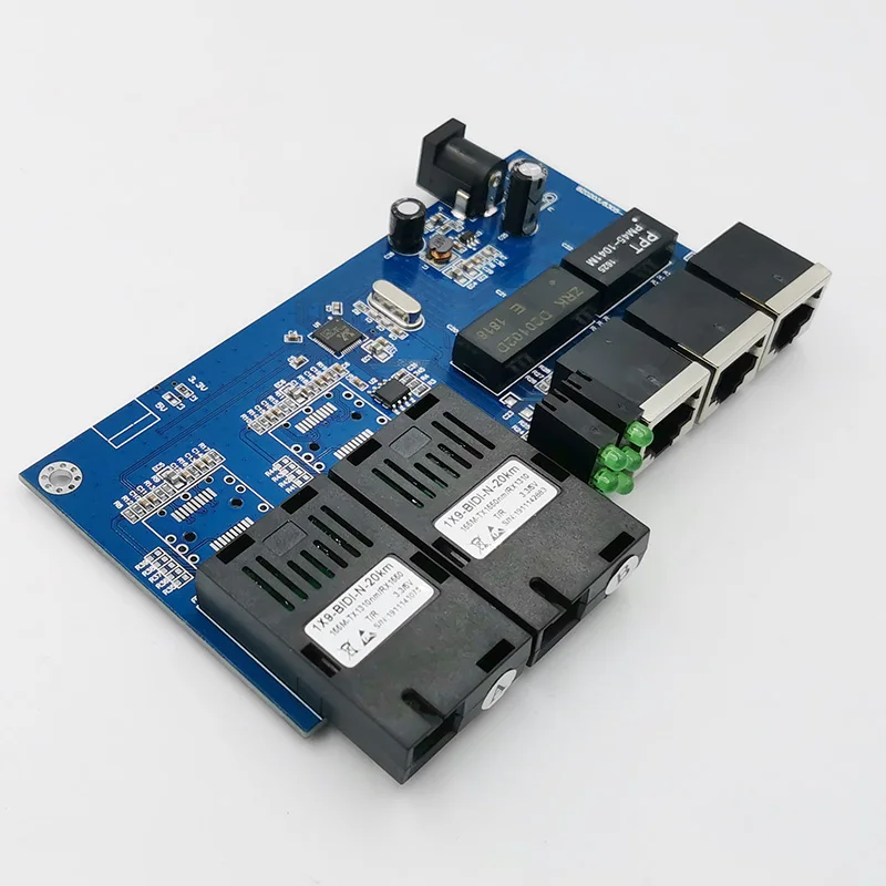 Ethernet-коммутатор 10/100 м с поддержкой быстрой передачи данных 20 км | Безопасность и