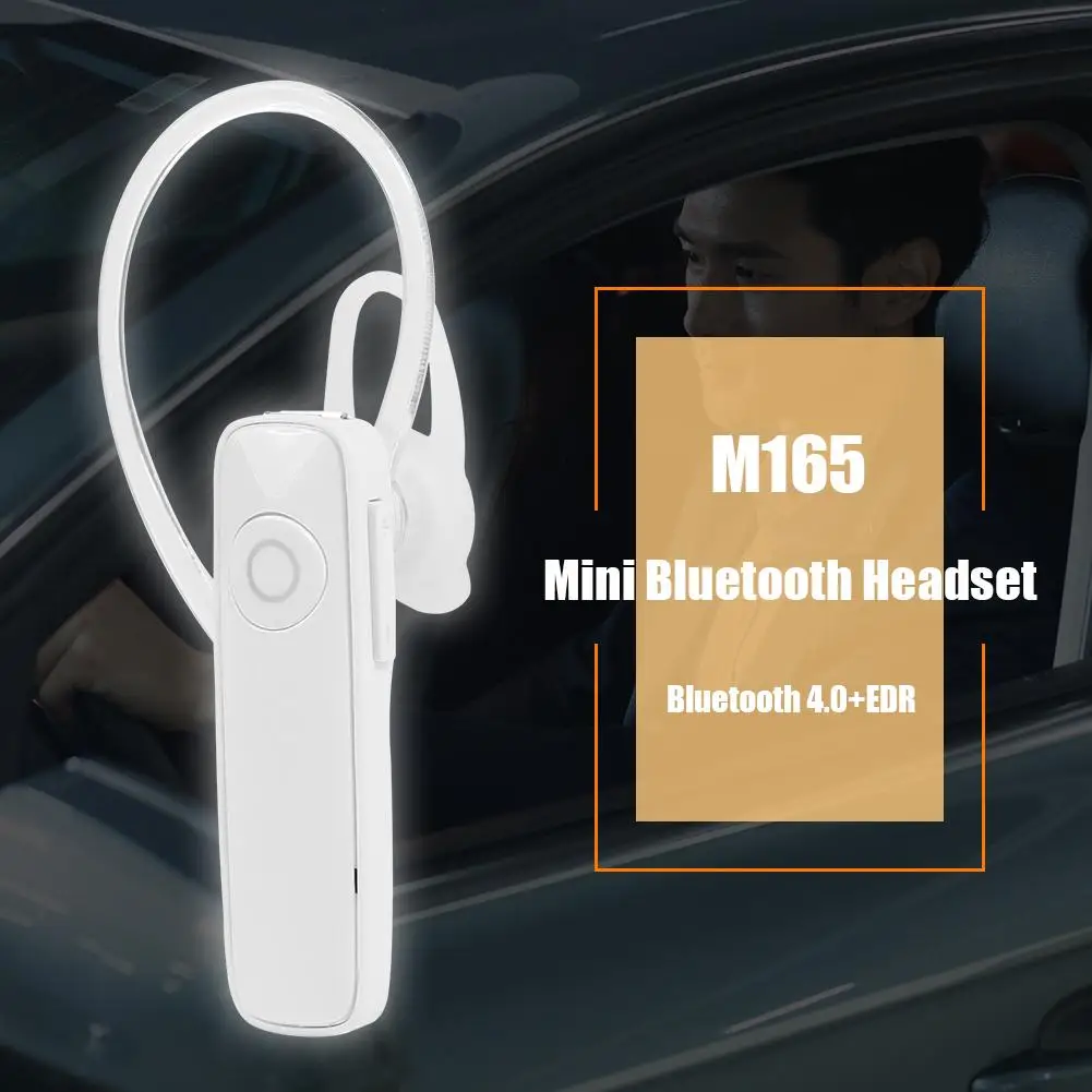 M165 USB 4 0 Bluetooth наушники мини Беспроводной гарнитура для быстрого подключения
