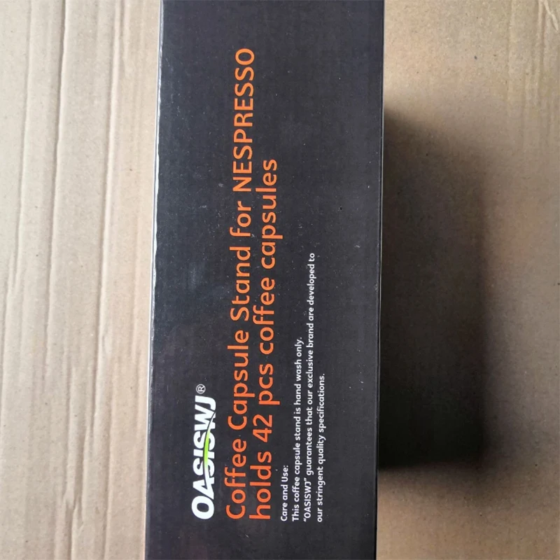 

Oasiswj 2 Pcs 360 Rotating Coffee Pod Holder Capsules Dispensing Tower Stand Storage Stand, 42 Capsules & 40 Capsules